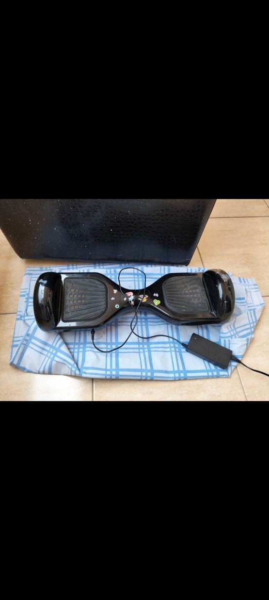 Siyah Çocuk Elektrikli Scooter Haweboard - Görsel 4