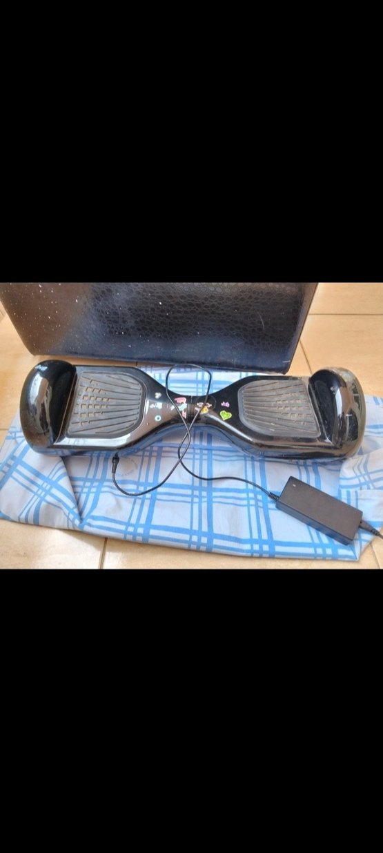 Siyah Çocuk Elektrikli Scooter Haweboard - Görsel 2