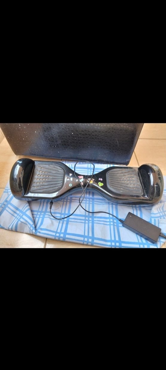 Siyah Çocuk Elektrikli Scooter Haweboard - Görsel 5