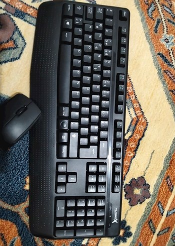 TurboX Kablosuz Klavye ve Mouse Seti - Görsel 3