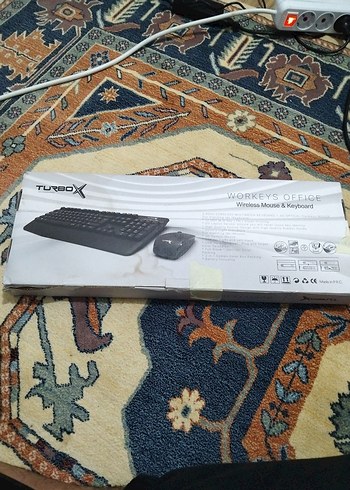 TurboX Kablosuz Klavye ve Mouse Seti - Görsel 2