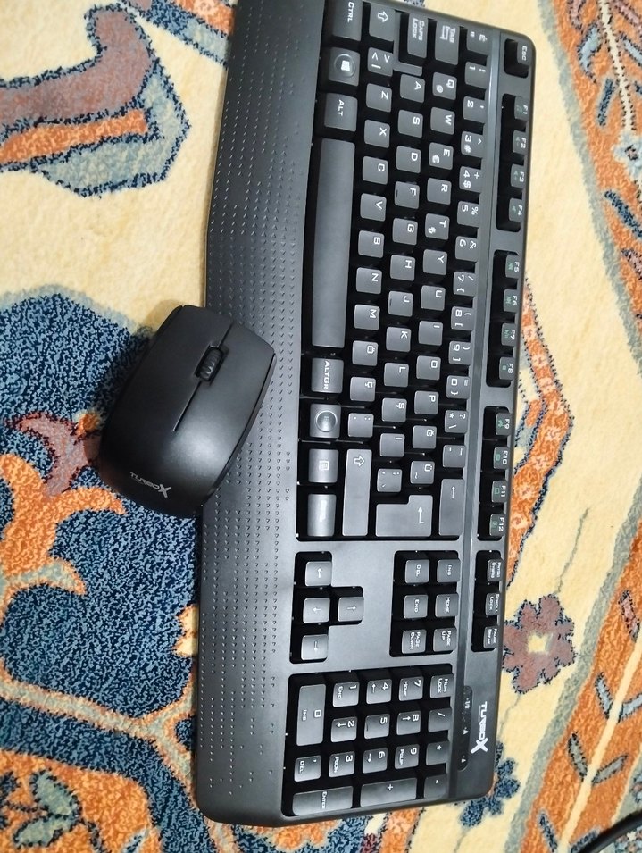 TurboX Kablosuz Klavye ve Mouse Seti - Görsel 4