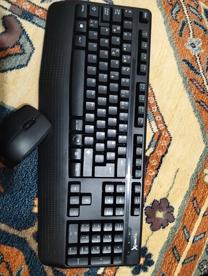 TurboX Kablosuz Klavye ve Mouse Seti - Görsel 3