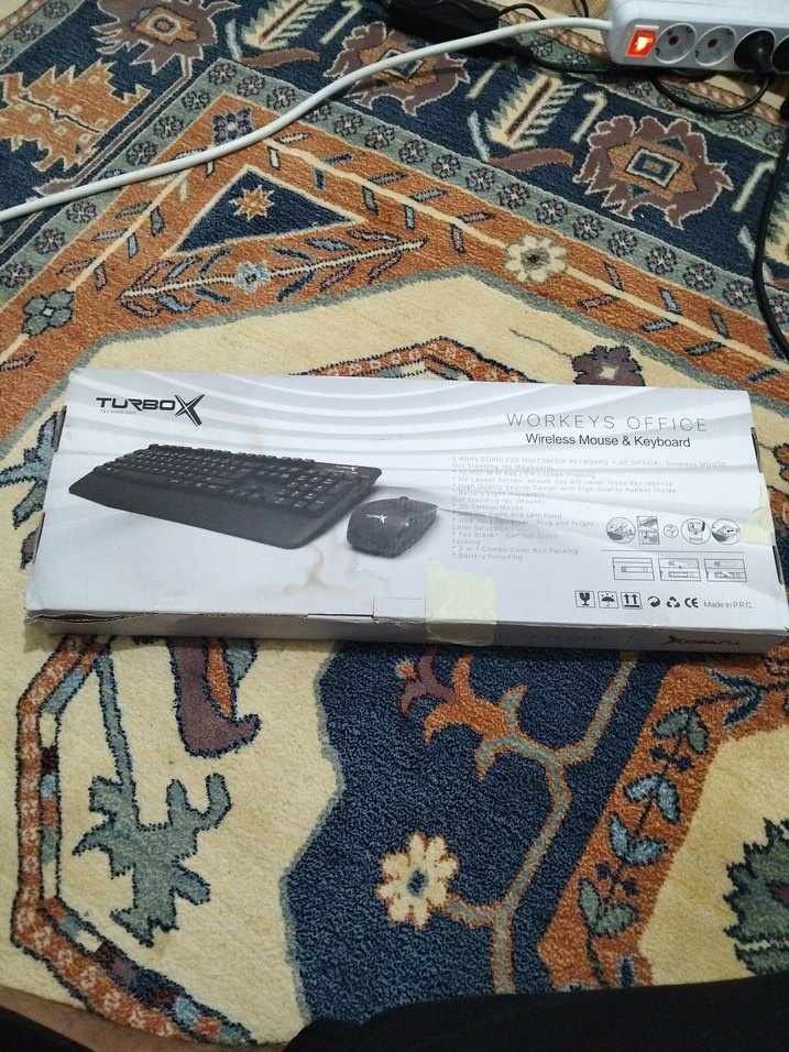 TurboX Kablosuz Klavye ve Mouse Seti - Görsel 2