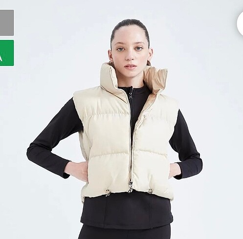 m Beden ten rengi Renk Defacto şişme yelek slim fit