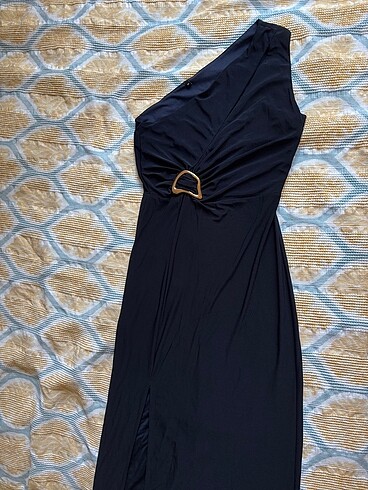 36 Beden Lacivert abiye