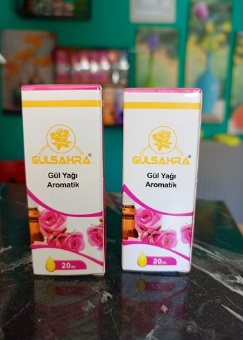 Aromatik Gül Yağı (2 adet)