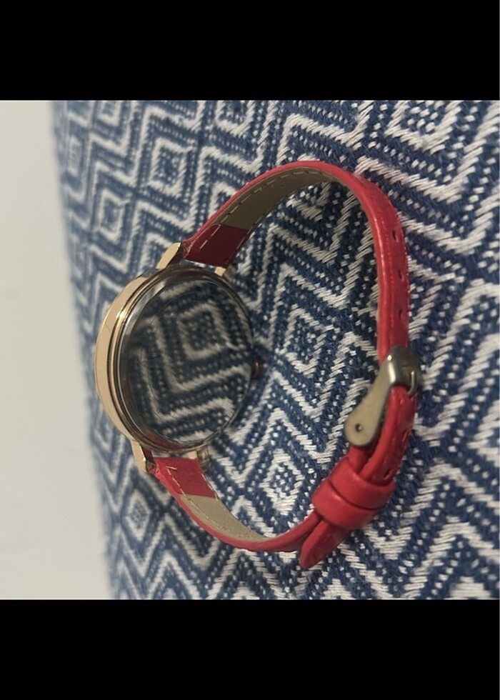 Türk Bayrak Detay Kadın Saat - Görsel 2