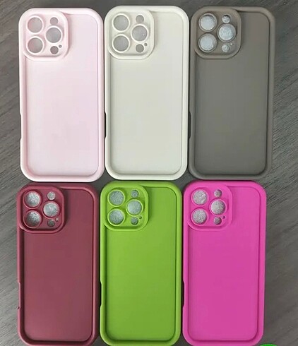16 pro telefon kılıfı 6adet