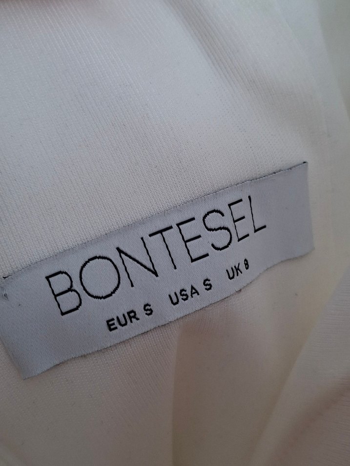 Straplez Beyaz nikah elbisesi - Görsel 4