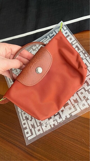 Longchamp mini le pliage chesnut renk xs