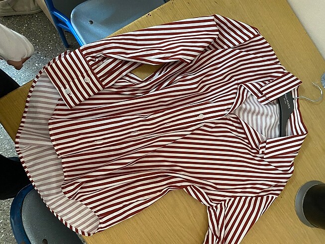 LC Waikiki Çizgili uzun kollu gömlek