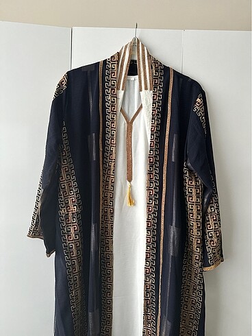 l Beden İkili kadın abaya