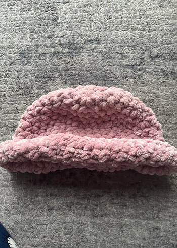 Kadın Gri Örgü Bere - Görsel 2