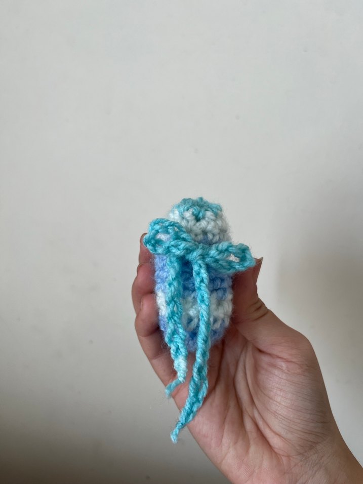 El Örgüsü Bohem Küçük AirPods kilifi - Görsel 3