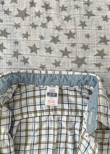 Zara Erkek Çocuk Kareli Gömlek
