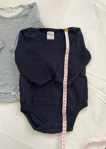 Uzun Kollu Erkek Bebek Body Seti 3'lü 6-9 ay - Görsel 3