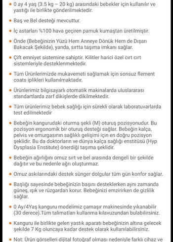 Solomom Baby her yöne kanguru - Görsel 4