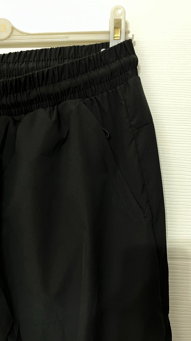 Siyah Rahat Kesim  Pantolon - Görsel 2