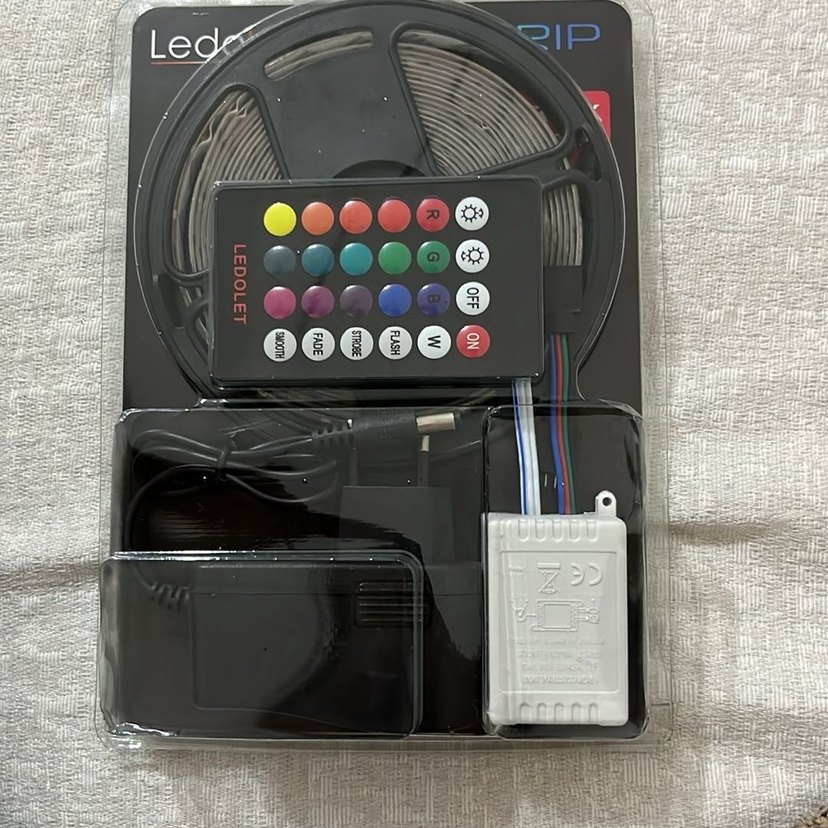 Renkli LED Şerit Işık Seti Kumandalı - Görsel 2