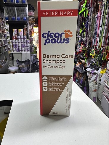 Clear paws Kedi&köpek şampuanı