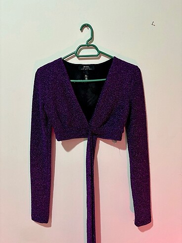 Bershka Bershka Uzun Kollu Crop