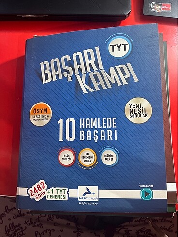 TYT Başarı kampı ÖSYM tarzı sorular paraf yayınları