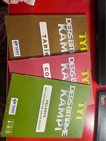 TYT ders bitirme kampı (tarih,coğrafya,felsefe/din ) üçlüsü