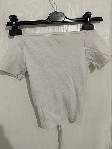 m Beden beyaz Renk crop bluz
