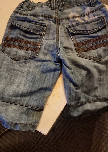 Erkek Çocuk Bol Kesim Denim Şort - Görsel 2