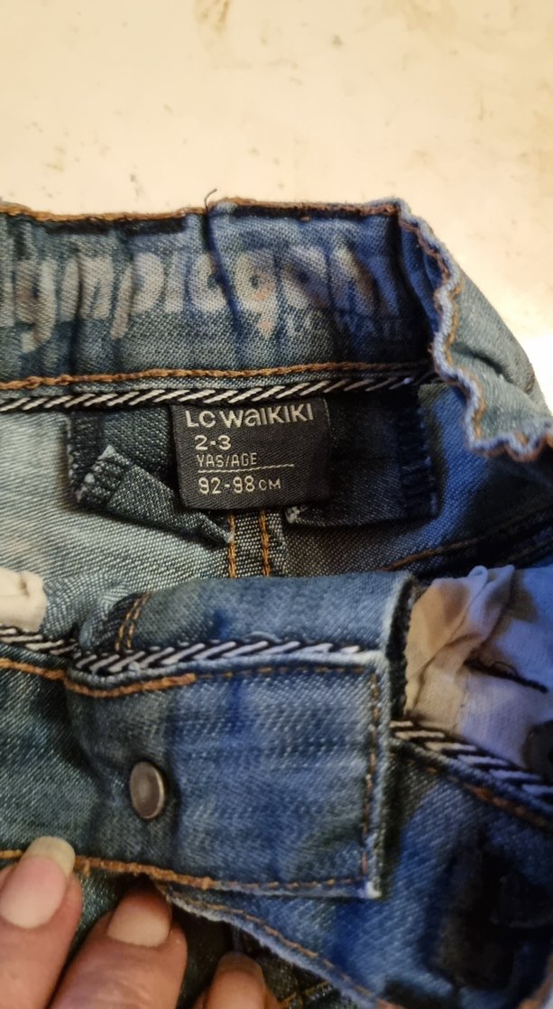 Erkek Çocuk Bol Kesim Denim Şort - Görsel 4