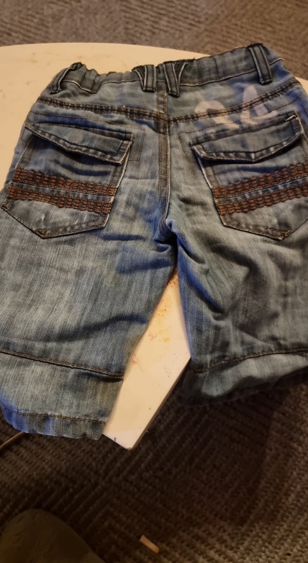 Erkek Çocuk Bol Kesim Denim Şort - Görsel 2