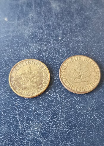 yabancı paralar lot 6 (almanya paraları)