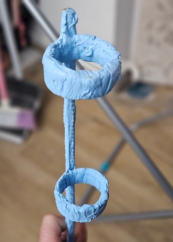 Olta tutucu iki halkalı demir - Görsel 4