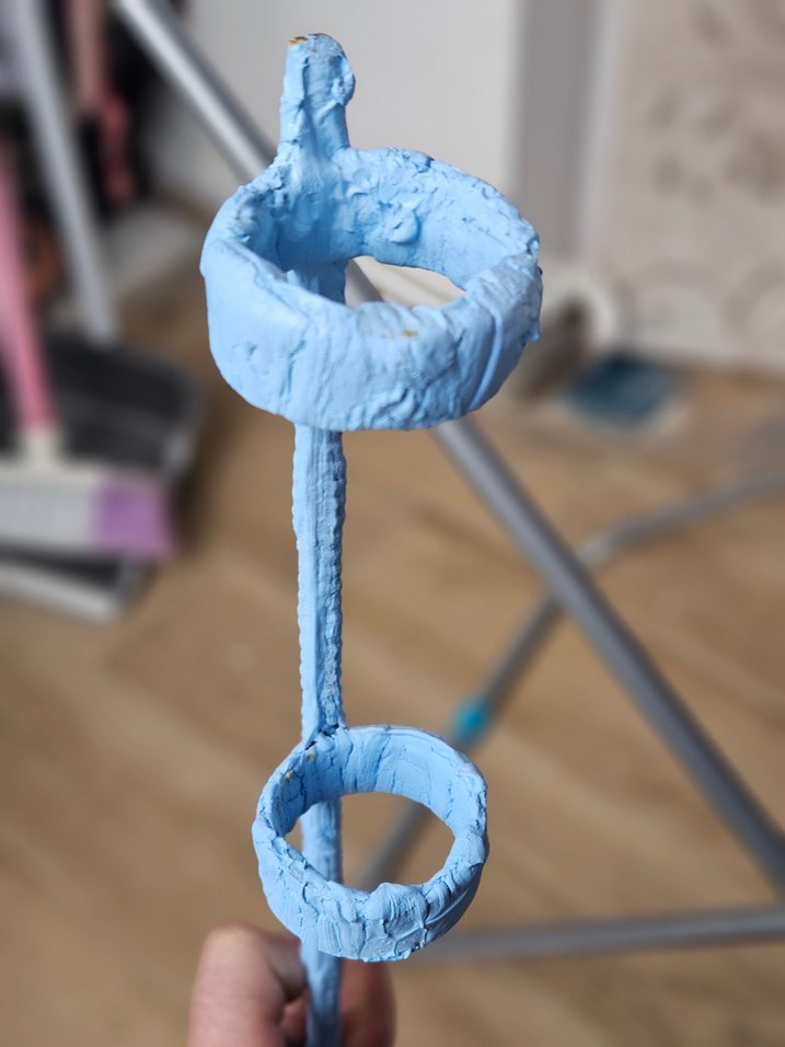 Olta tutucu iki halkalı demir - Görsel 4