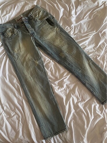 vintage y2k eskitme jean