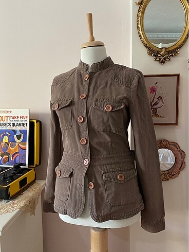 y2k vintage cepli ceket