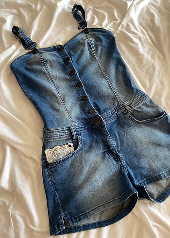 American Vintage vintage country dantel Şort Tulum