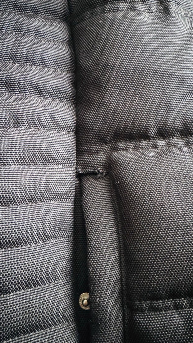 Etiketli koton kalın Erkek Mont - Görsel 4