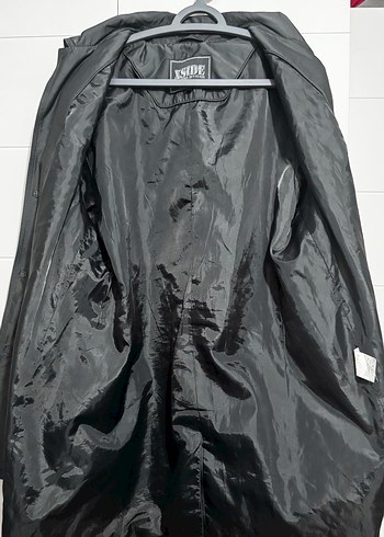 Düğmeli Siyah Midi Erkek Ceket - Görsel 3