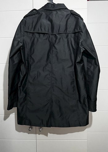 Düğmeli Siyah Midi Erkek Ceket - Görsel 2