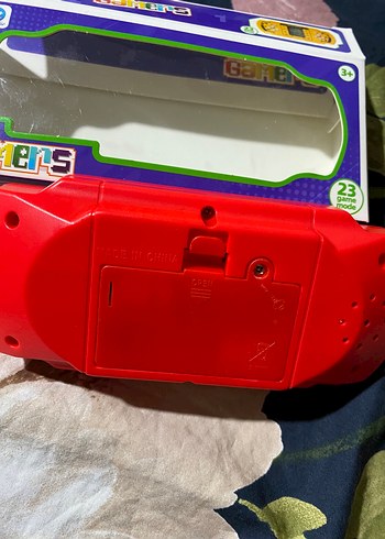 Kırmızı Mini Brick Game Konsolu