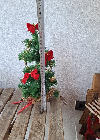  Beden Renk Küçük Dekoratif Yılbaşı Ağacı