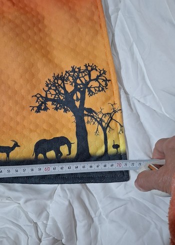 Safari desenli yastık kılıfı - Görsel 7