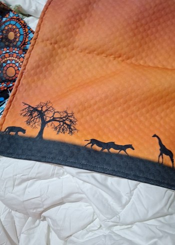 Safari desenli yastık kılıfı - Görsel 3