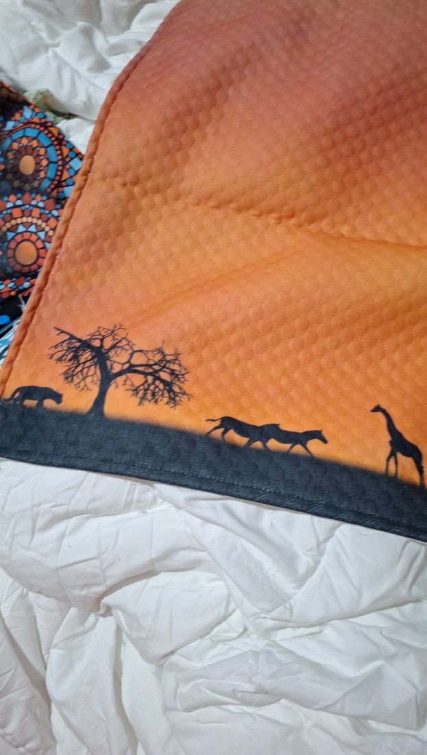 Safari desenli yastık kılıfı - Görsel 3