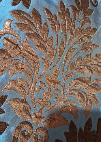 Parlak Kahverengi Desenli Minder Kılıfı - Görsel 2