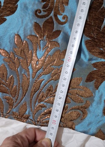 Parlak Kahverengi Desenli Minder Kılıfı - Görsel 5