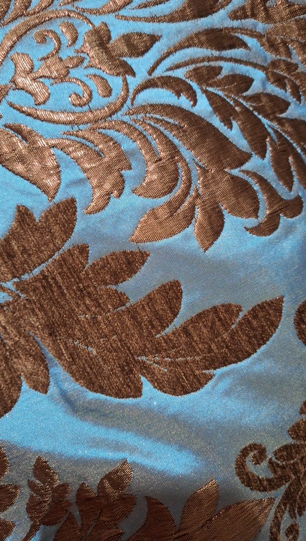 Parlak Kahverengi Desenli Minder Kılıfı - Görsel 3