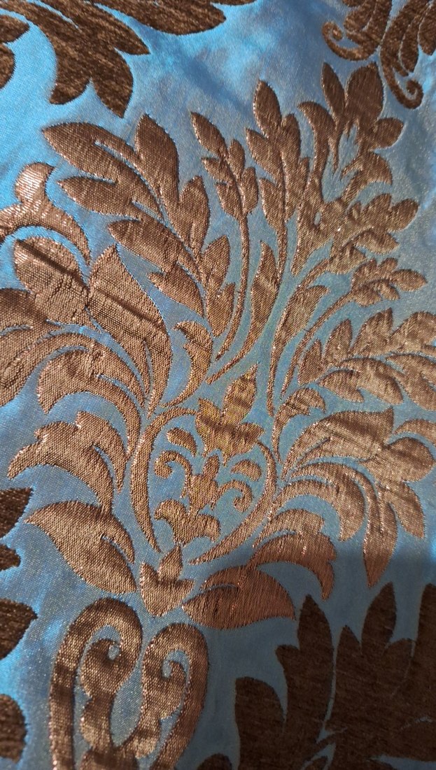 Parlak Kahverengi Desenli Minder Kılıfı - Görsel 2